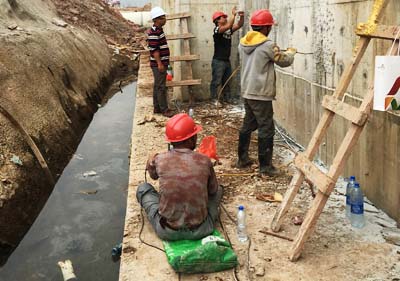 污水池結(jié)構(gòu)防水補強